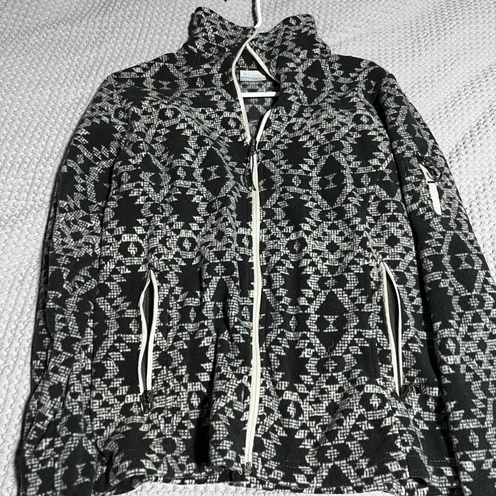 Columbia Monochrome Patterned Jacket